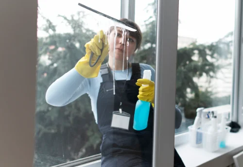 Nettoyage de vitres intérieures et extérieures à Bauduen